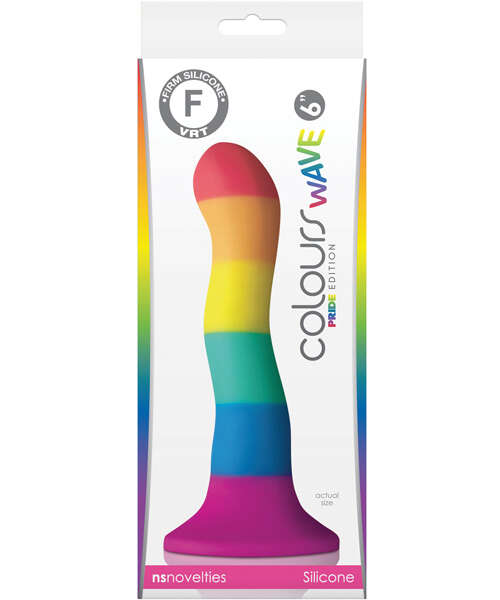 Colours Pride Edition 6" Wave Dildo