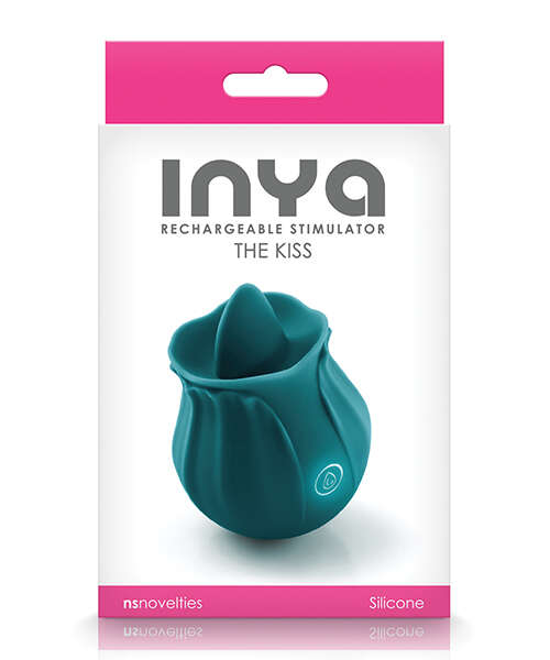 INYA The Kiss Rechargeable Vibe - Dark Teal
