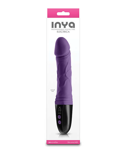 INYA Electrica Phallic Digital Vibrator - Purple