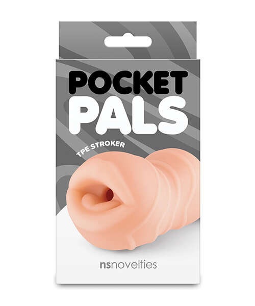 Pocket Pals Mouth Stroker - Tan