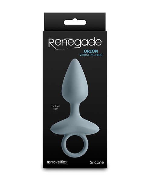Renegade Orion Vibrating Anal Plug - Gray