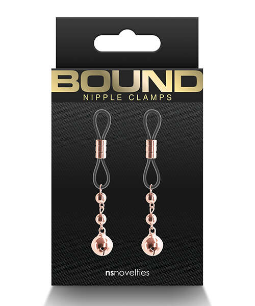 Bound D1 Nipple Clamps - Rose Gold