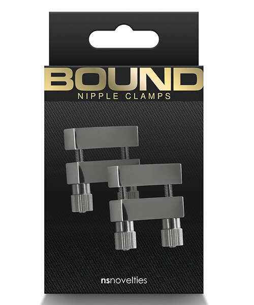 Bound V1 Nipple Clamps - Gunmetal