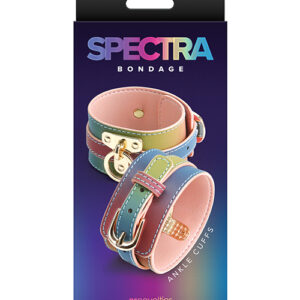 Spectra Bondage Ankle Cuff - Rainbow