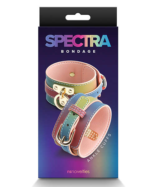Spectra Bondage Ankle Cuff - Rainbow