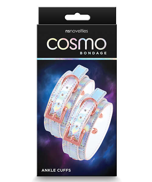 Cosmo Bondage Ankle Cuffs - Rainbow