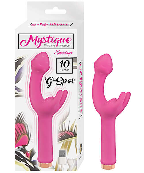 Mystique Vibrating G Spot Massager - Pink