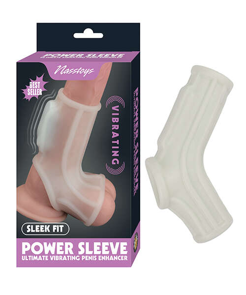 Vibrating Power Sleeve Sleek Fit - White