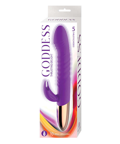Goddess Thrusting Delight - Purple