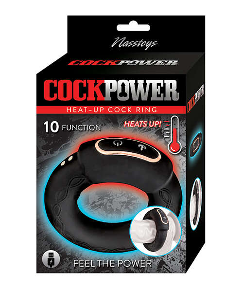 Cockpower Heat up Cock Ring - Black
