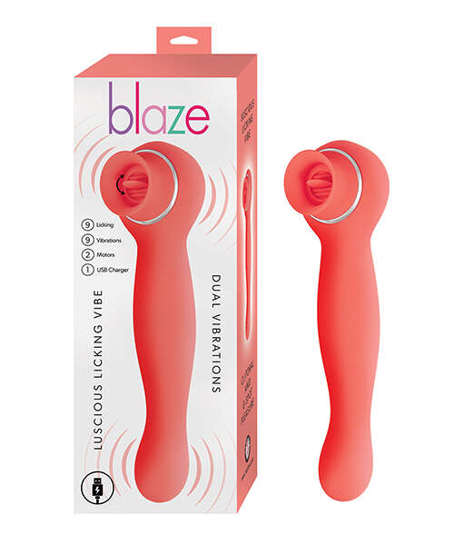Blaze Luscious Licker Vibe - Coral