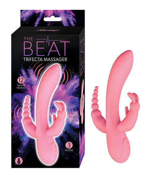 The Beat Trifecta Massager - Pink