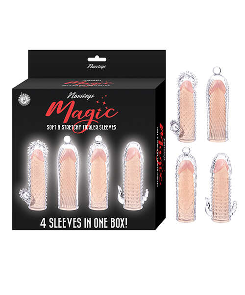 Magic Soft & Stretchy Tickler Sleeves - Clear