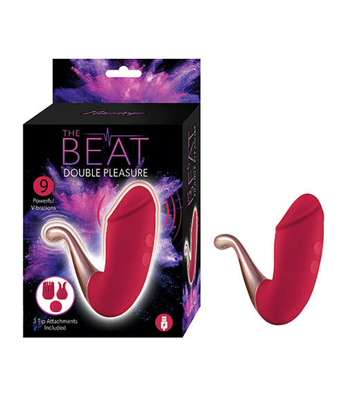 The Beat Double Pleasure G-Spot Vibrator - Red