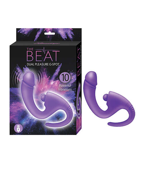 The Beat Dual Pleasure G-Spot Vibrator - Purple