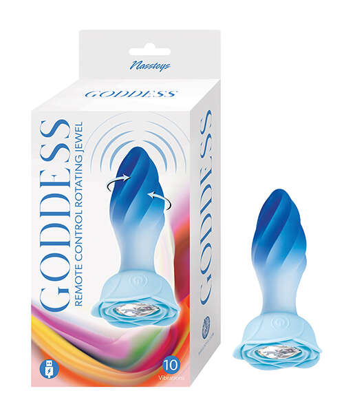 Nasstoys Goddess Remote Control Rotating Jewel - Blue