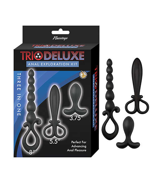 Nasstoys Trio Deluxe Anal Exploration Kit - Black