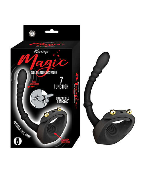Nasstoys Magic Dual Pleasure Massager - Black