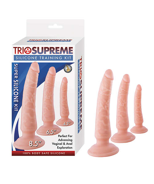 Nasstoys Trio Supreme Silicone Training Kit - Ivory
