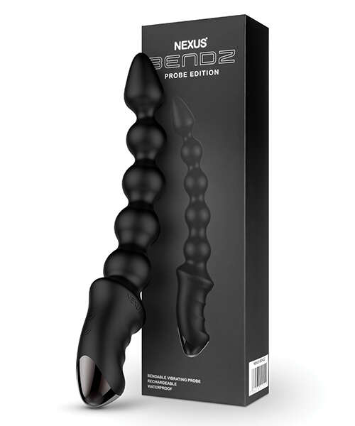 Nexus Bendz Bendable Vibrating Probe - Black