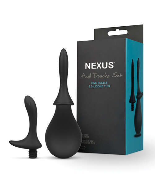 Nexus Anal Douche Set - Black