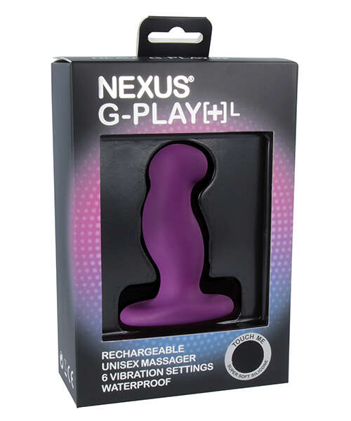Nexus GPLAYLRG Unisex Rechargeable Vibrator - Purple