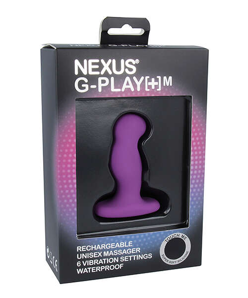 Nexus GPLAYMED Unisex Rechargeable Vibrator - Purple