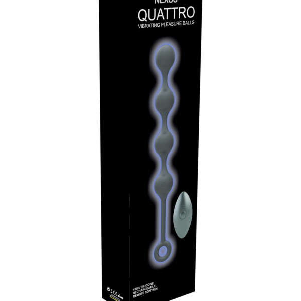 Nexus Quattro Vibrating Anal Balls - Black