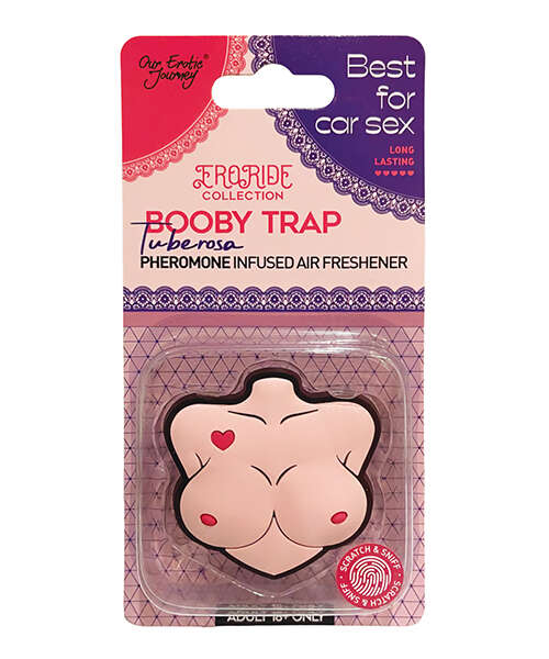EroRide Booby Trap Pheromone Infused Air Freshener - Tuberosa