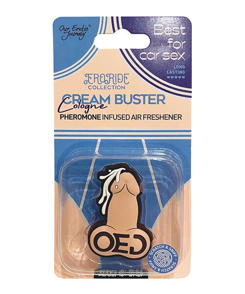 EroRide Cream Buster Pheromone Infused Air Freshener - Cologne