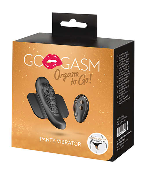 GoGasm Panty Vibrator - Black
