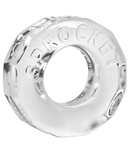 Oxballs Atomic Jock Sprocket Cockring - Clear