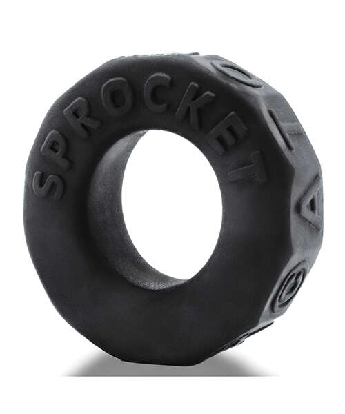 Oxballs Sprocket Comfort No-Roll Cock Ring - Special Edition Night