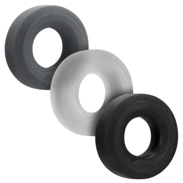 Hunky Junk C-Ring Multi Pack - Asst. Colors Pack of 3