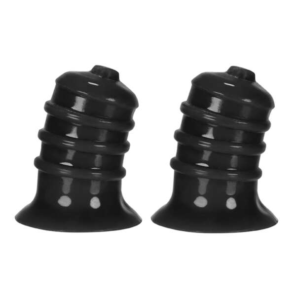Hunky Junk Elong Nipsuckers - Black