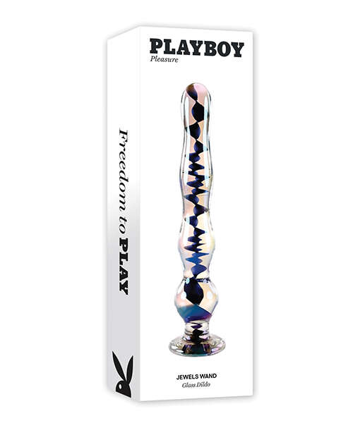 Playboy Pleasure Jewels Wand - Clear