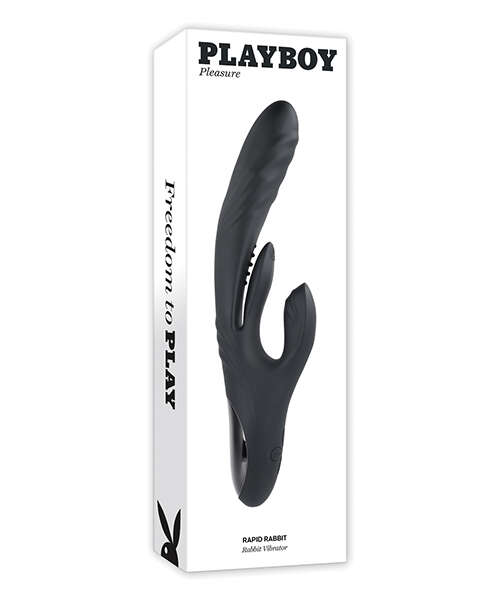 Playboy Pleasure Rapid Rabbit Vibrator - 2 AM