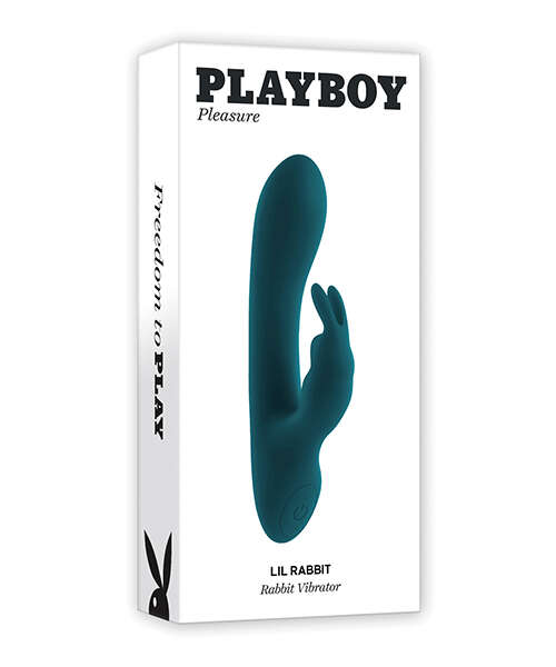 Playboy Pleasure Lil Rabbit Vibrator - Deep Teal
