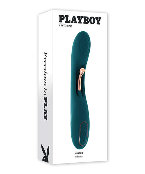 Playboy Pleasure Aurelie G-Spot Vibrator - Teal