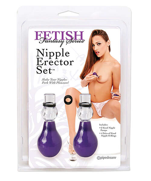 Fetish Fantasy Series Nipple Erector Set - Purple