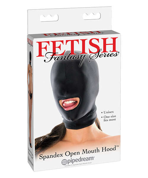 Fetish Fantasy Series Spandex Open Mouth Hood