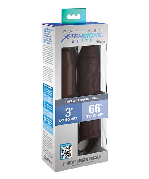 Fantasy X-tensions Elite 7" Extension w/Strap - Brown