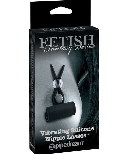 Fetish Limited Edition Fantasy Vibrating Silicone Nipple Lassos