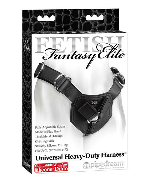 Fetish Fantasy Elite Universal Heavy Duty Harness - Compatible w/Any Silicone Dildo