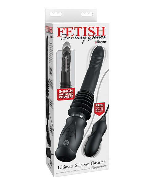 Fetish Fantasy Series Ultimate Silicone Thruster - Black