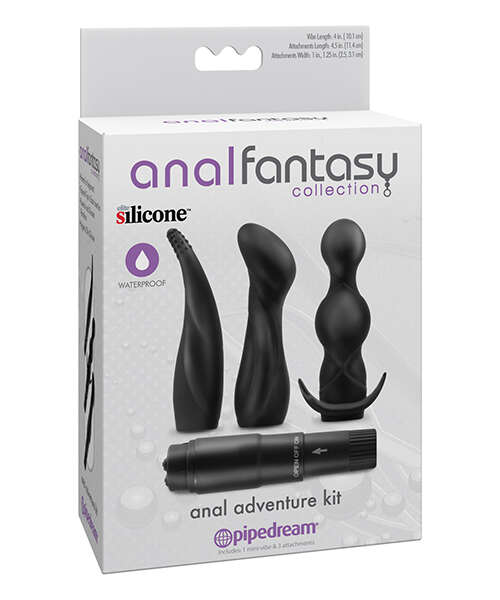 Anal Fantasy Collection Anal Adventure Kit - Black