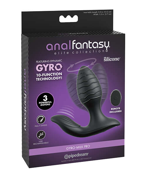 Anal Fantasy Elite Gyro-Milk Pro - Black