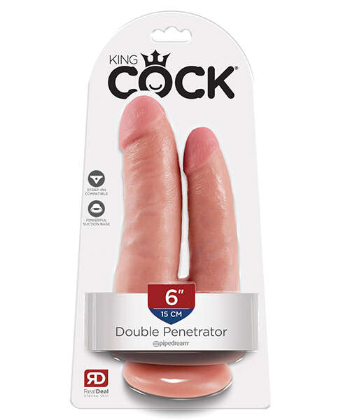 King Cock Double Penetrator - Flesh