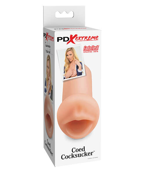 Pipedream Extreme Toyz Coed Cocksucker Masturbator - Light