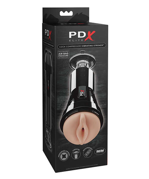 Pipedream Extreme Elite Cock Compressor Vibrating Stroker